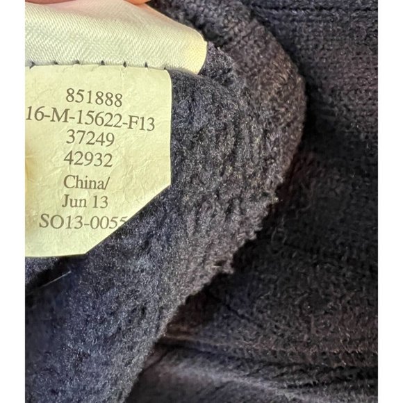 REI Mens Sweater XL 1/2 Zip Pullover Mock Turtleneck Extra Large Navy‎ Mens Ski - Picture 6 of 9